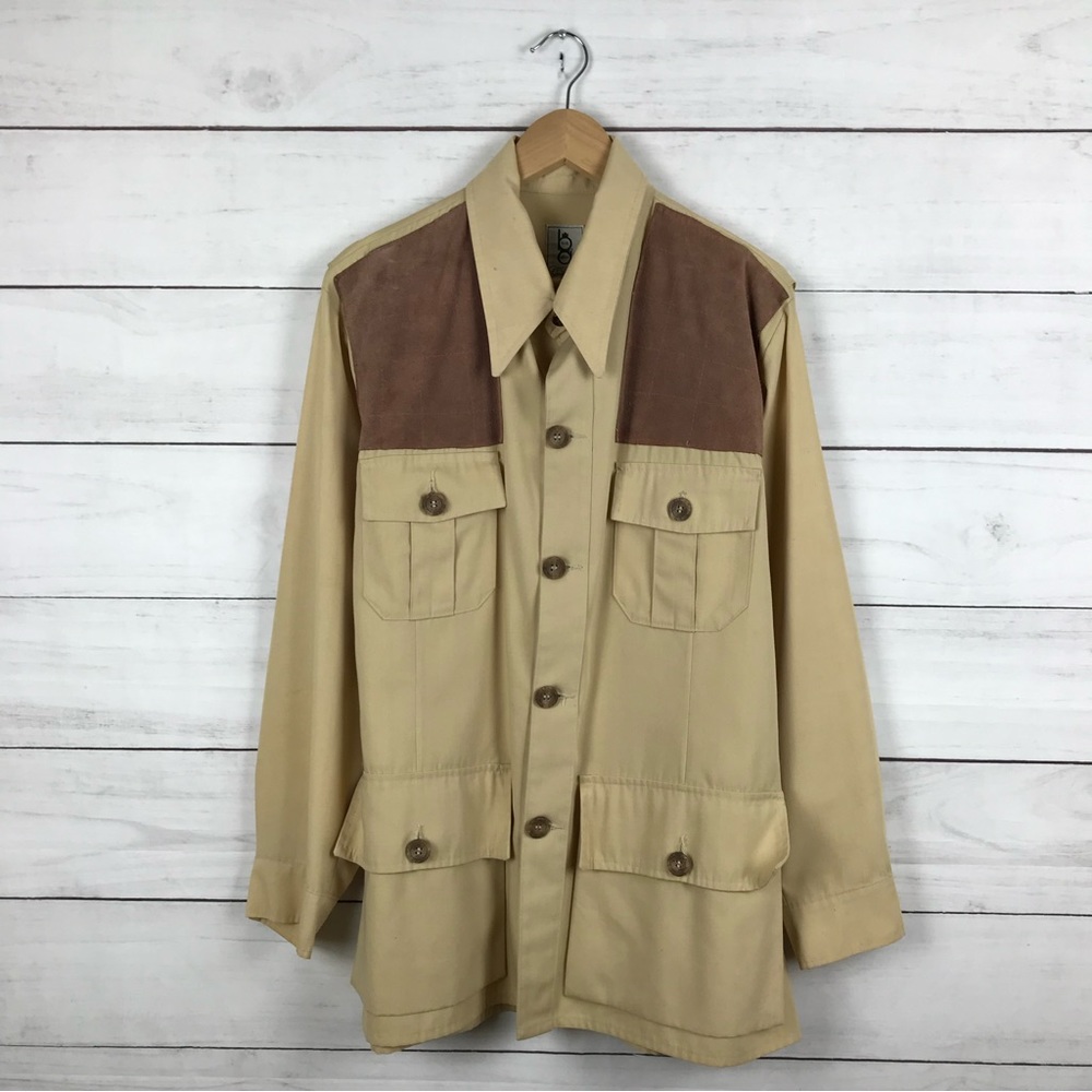 Vintage Bob Allen Gun Club Shooting Hunting Jacket